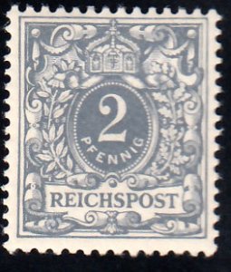 Germany Scott 45 Mint never hinged.