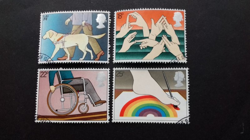 Great Britain 1981 International Year of the Disabled Used