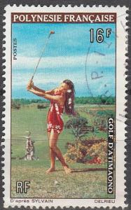 French Polynesia #275   F-VF Used  CV $3.25  (A13069)