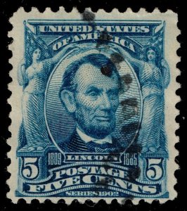 US #304 Abraham Lincoln; Used