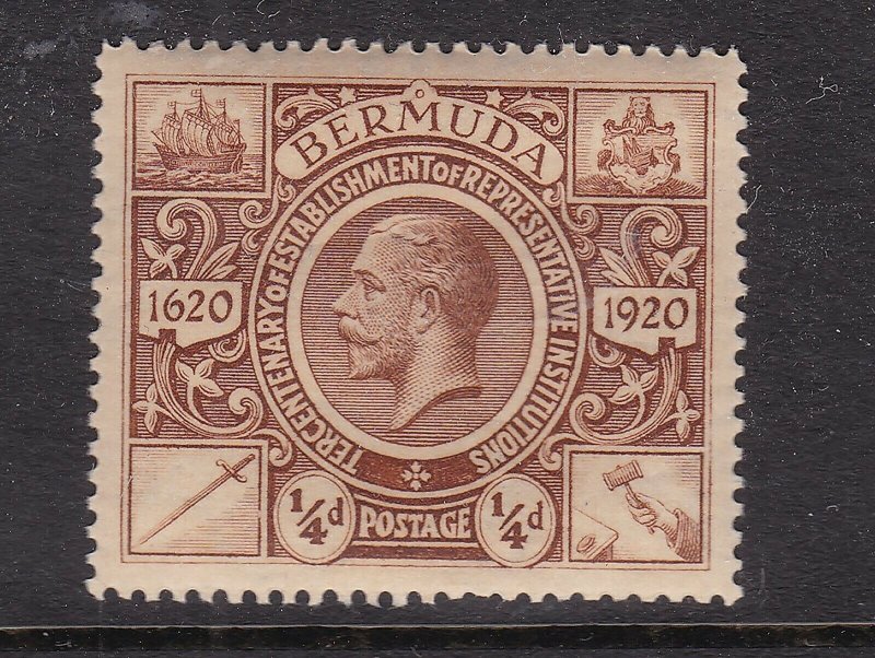 BERMUDA ^^^^^1921  sc# 71    better    MNH     $$@ ta853ber