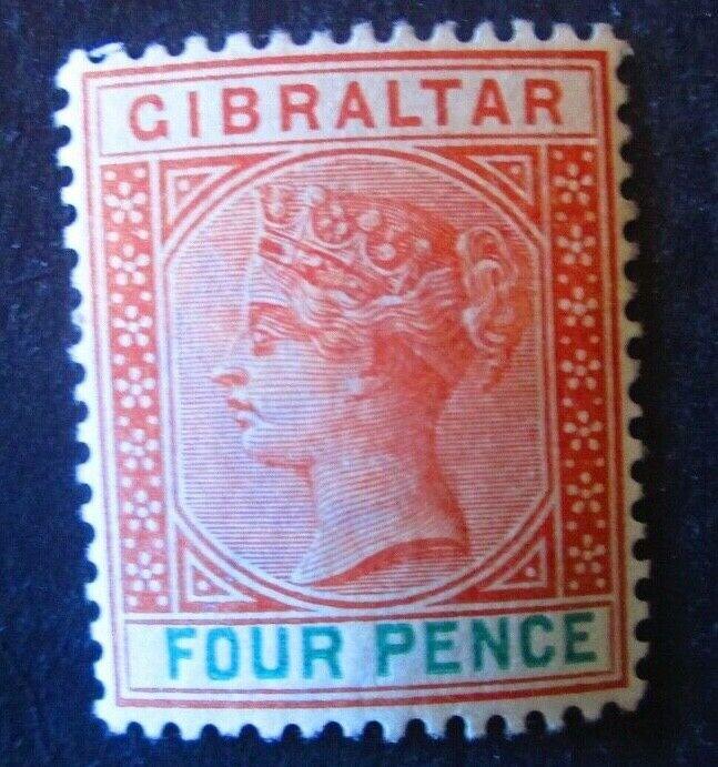 Gibraltar #17 Mint Hinged- (AZ5) WDWPhilatelic! 