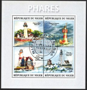 Niger 2013 Lighthouses I Sheet Used / CTO