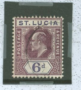 St. Lucia #54v Used