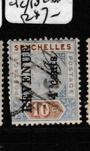 Seychelles QV Revenue 4c/10c VFU (3ghw)