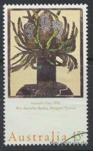 Australia SG 1574 Used  Paintings   SC# 1477 w/ first day issue cancel see scan