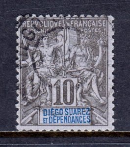 Diego Suarez - Scott #29 - Used - Thin speck - SCV $7.25