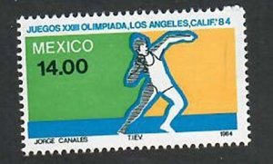 Mexico; Scott 1351; 1984;  Unused; NH