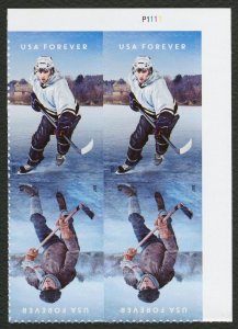 #5253b History of Ice Hockey, Plate Block [P1111 UR] **ANY 5=FREE SHIPPING**