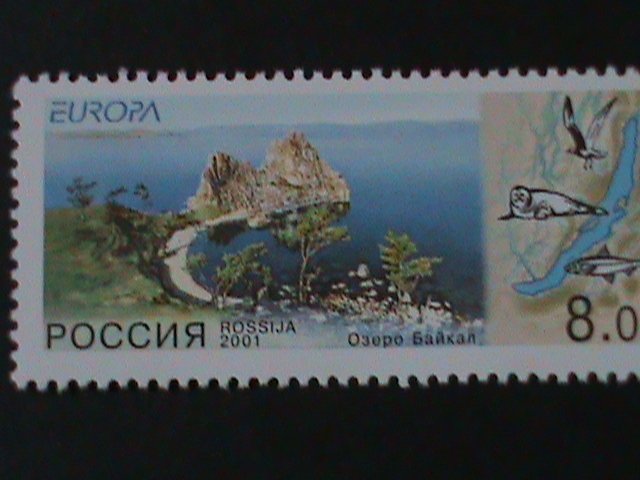 RUSSIA-SC#6635-EUROPA-2001 MNH-VERY FINE  WE SHIP TO WORLD WIDE AND COMBINE