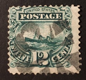 United States, US Sc. #117, used