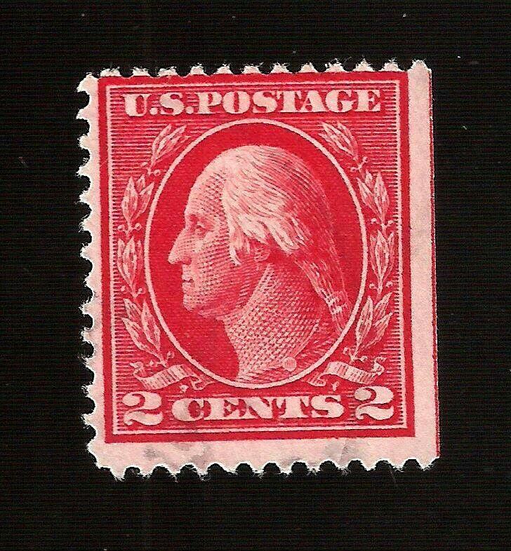 US 1912 Sc# 406 2c,  Washington NSE  Used - Light Cancel