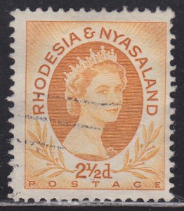 Rhodesia & Nyasaland 143B Queen Elizabeth II 1956