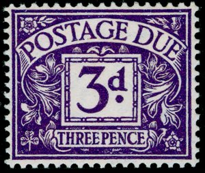 SG D22, 3d dull violet, NH MINT.