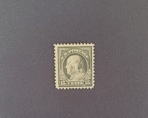 514 Franklin  Gray, Mint OGNH, CV $98.00