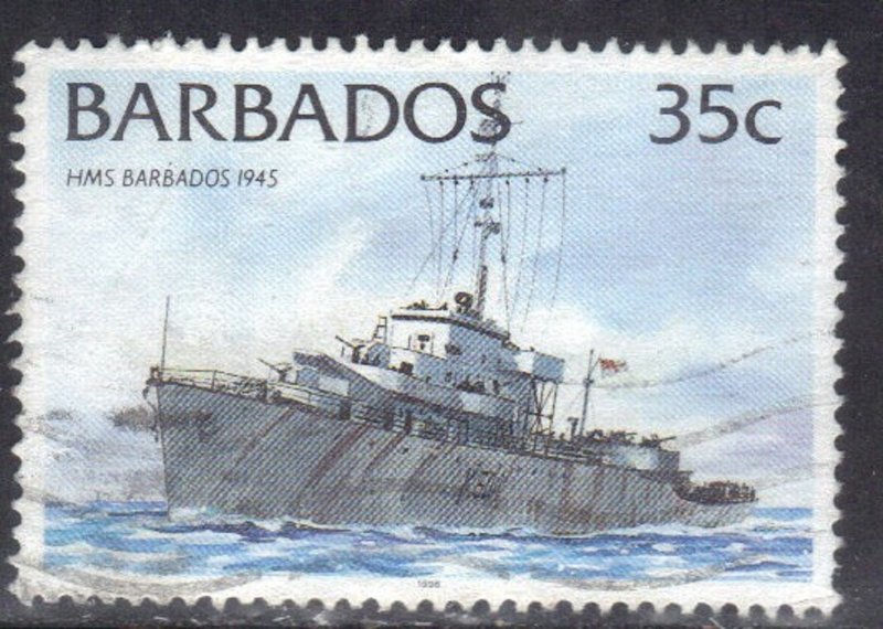 BARBADOS SC# 876 USED  35c 1994  SEE SCAN