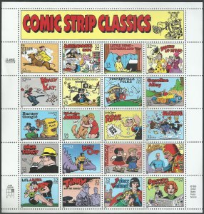 # 3000 MINT NEVER HINGED ( MNH ) CLASIC COMIC STRIPS
