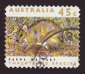 Australia 1992 Sc#1241, SG#1321 45c Parma Wallaby USED.