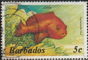 Barbados, #642 Used From  1985,  CV-$3.00