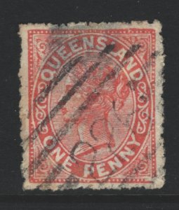 Queensland Sc#90 Used