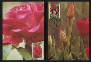 Australia 1367-9 1994 Thinking of You set Maxi-Cards FDC