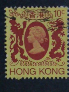 ​HONG KONG-1982- SC#388-403 QUEEN ELIZABETH II POSTAGE STAMPS SET USED VF