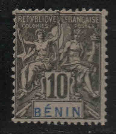 Benin Scott 37 perf 14x13.5 MH* stamp