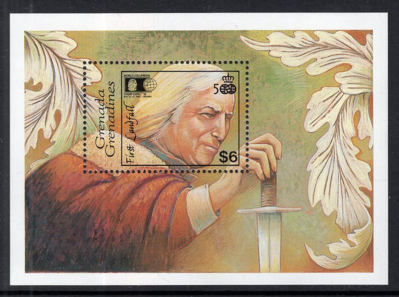 Grenada Grenadines 1412 Columbus Souvenir Sheet MNH VF