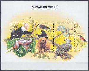 2000 Angola 1485-90KL African fauna 10,00 €