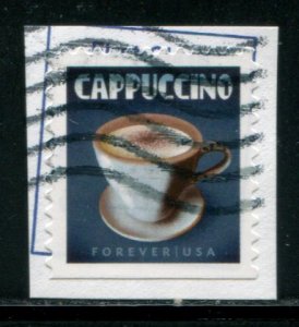 5572 US (55c) Espresso Drinks - Cappuccino SA, used on paper