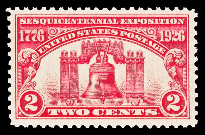 Scott 627 2c Sesquicentennial Issue Mint XF NH