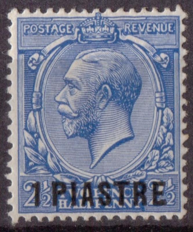 British Levant King George V. SG36a MH. 2 Scans.