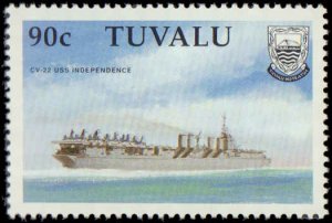 Tuvalu #543-548, Complete Set(6), 1990, Ships, Never Hinged