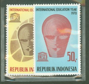 Indonesia #795-796 Unused Single (Complete Set)