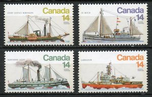 Canada MNH 776-9 Ships
