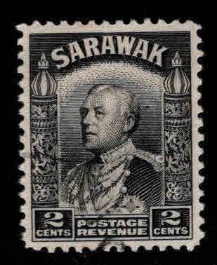 SARAWAK Scott 111 Used  Sir Charles Vyner Brooke stamp,