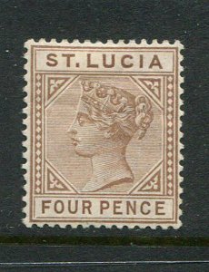 St Lucia #33 Mint