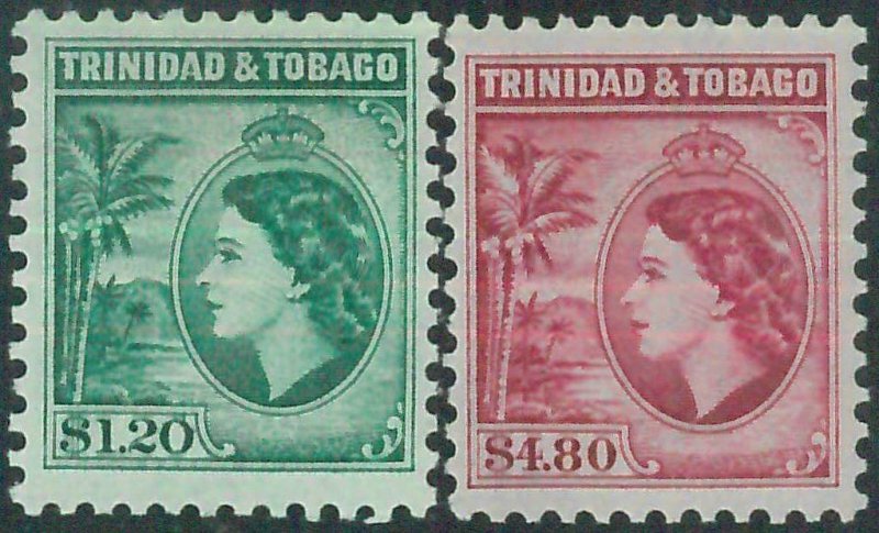 88575 - TRINIDAD - STAMPS - Stanley Gibbons #  277a + 278a perf. 11 1/2 - MINT H