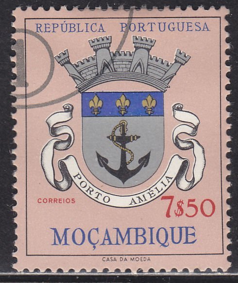 Mozambique 420 Coat of Arms 1961