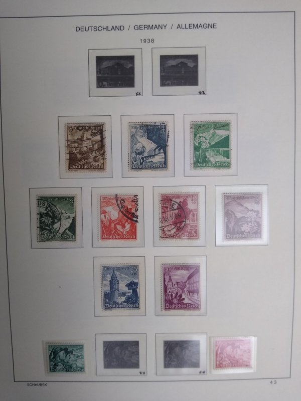 collection in album Germany 1872-1945 CV $2200