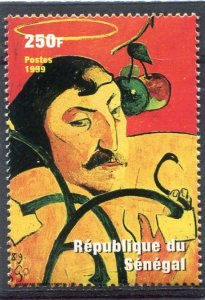 Senegal 1999 PAUL GAUGUIN Paintings 1 value Perforated Mint (NH)