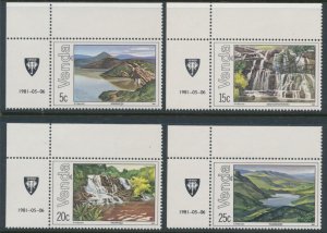 South Africa Homelands Venda  Sc 44-47 MNH  1981 Scenes