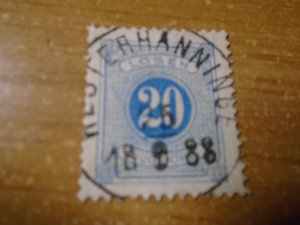 Sweden  #  J17  used