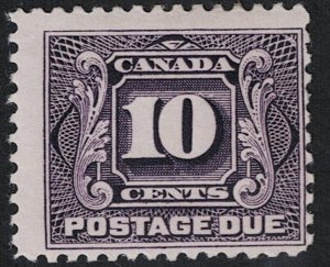 Canada SC# J5 Mint Hinged / Tiny Hinge & Page Rem - S17832