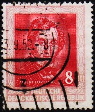 Germany(DDR).1952 8pf S.G.E66 Fine Used