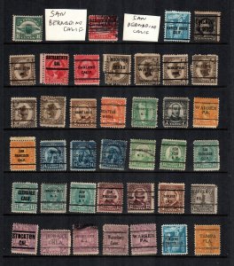 United States  39 used precancels