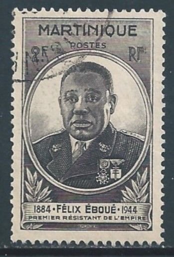 Martinique #196 Used 2fr Eboue Issue