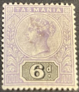 TASMANIA # 79-MINT/HINGED--SINGLE--1892-99