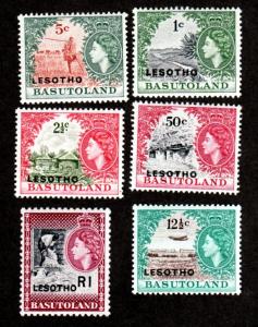 Lesotho # 15-20 Mint!