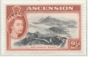 1956 BRITISH COLONY ASCENSION 2 1/2D MH* Stamp A4P15F39608-